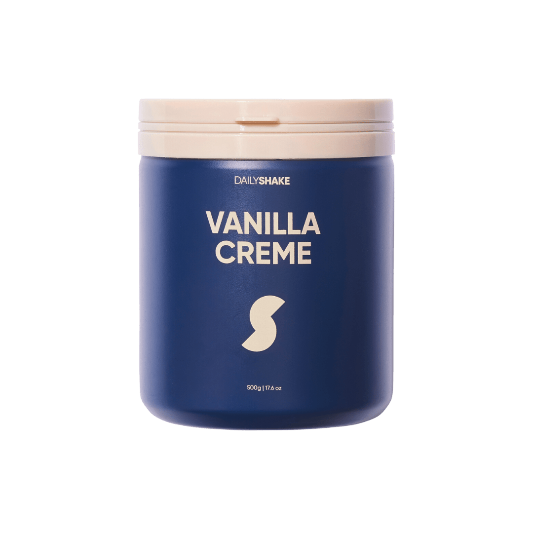 Vanilla Creme Daily Shake - Premium Meal Replacement Shakes 500g Vanilla Creme Jar