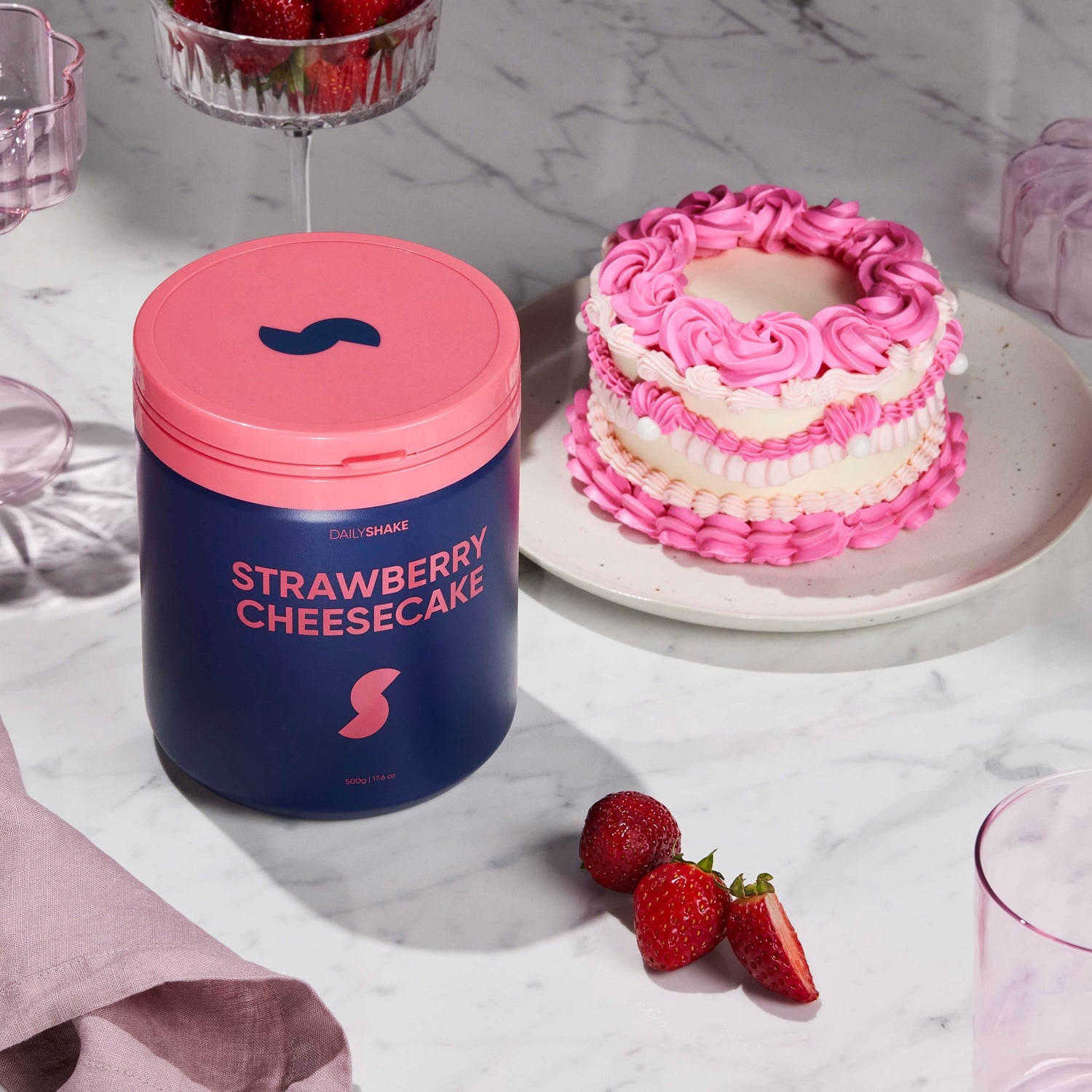 Strawberry Cheesecake Daily Shake