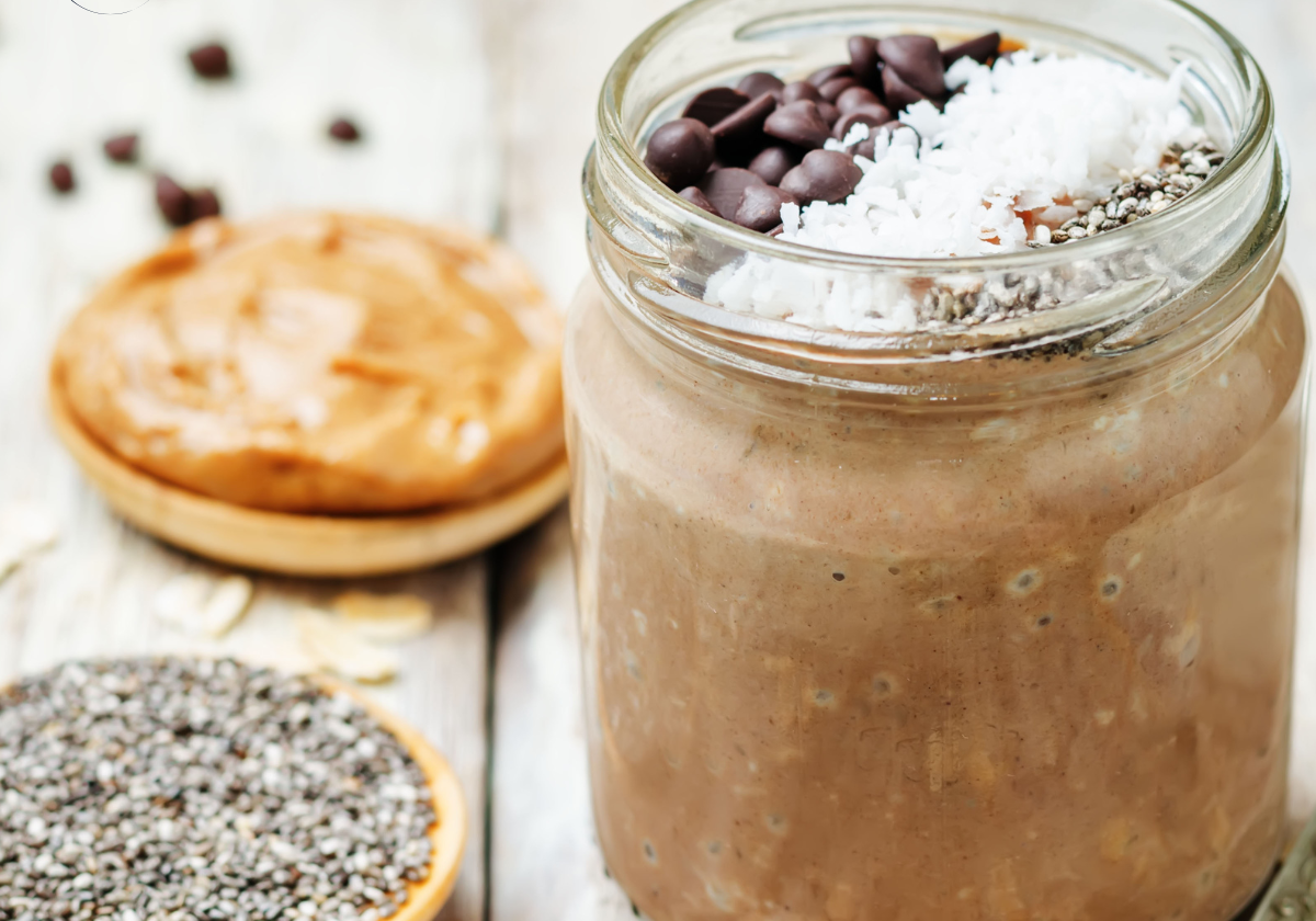 Easy Chocolate Overnight Oats Recipe - High Protein