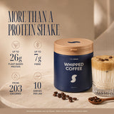 Daily Shake Whipped Coffee meal replacement shake with up to 26g plant protein and up to 7g fibre