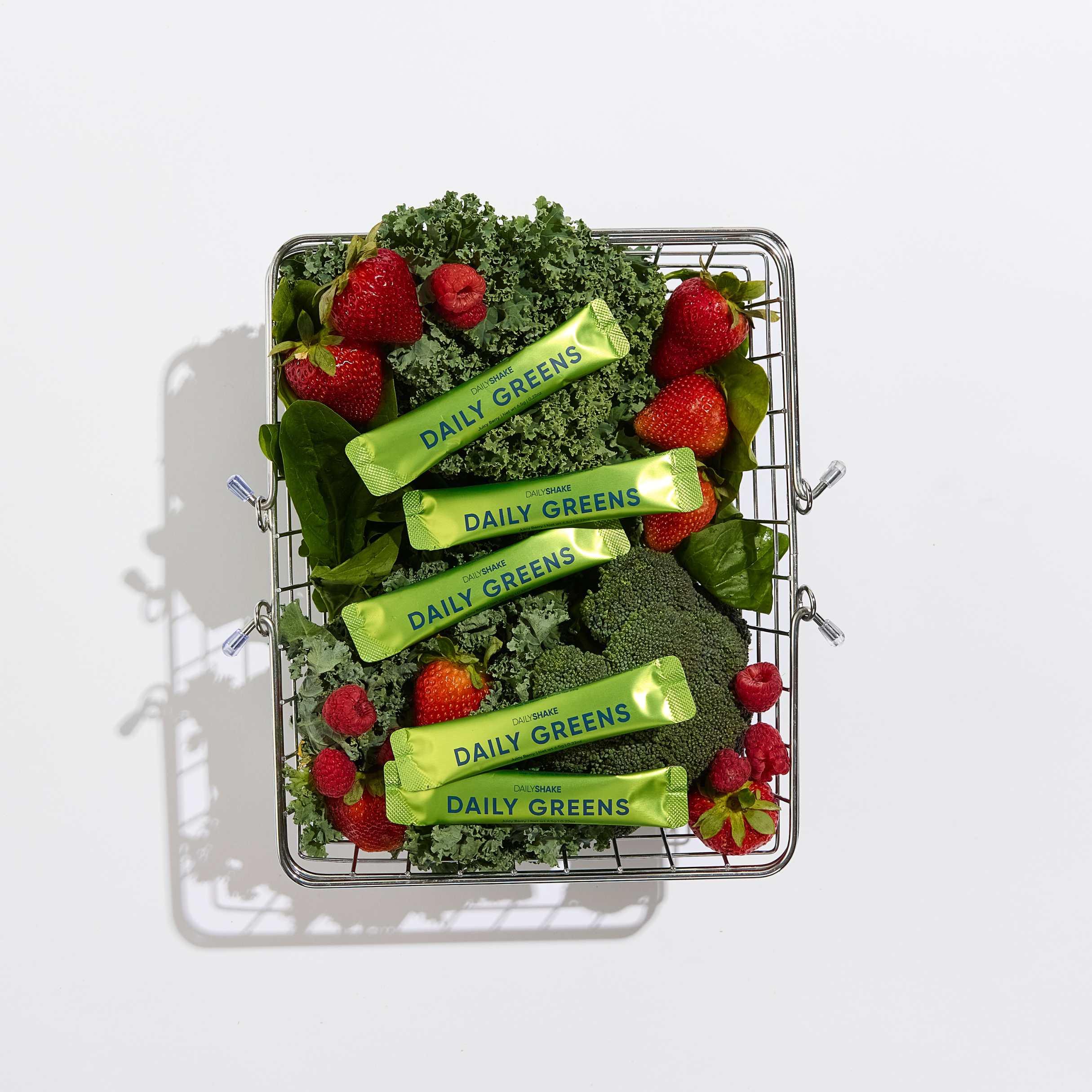Mixed Flavour Bundle: Daily Greens - 28 x Sachets + Premium Shaker Bottle