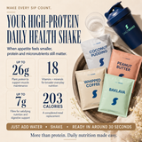 Multi Flavour Single Sachet Pack high-protein daily health shake with plant protein, fibre, vitamins and minerals