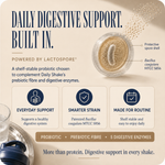Multi Flavour Single Sachet Pack digestive support with LactoSpore probiotic, prebiotic fibre and five digestive enzymes
