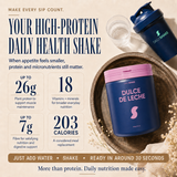 Dulce De Leche Daily Shake high-protein daily health shake with vitamins, minerals and fibre