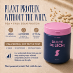 Dulce De Leche Daily Shake plant protein with pea and faba beans, vegan and lactose free
