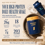 Mango Lassi Daily Shake high-protein daily health shake with vitamins, minerals and fibre