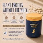 Mango Lassi Daily Shake plant protein with pea and faba beans, vegan and lactose free