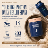 Whipped Coffee Daily Shake high-protein daily health shake with vitamins, minerals and fibre