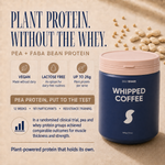 Whipped Coffee Daily Shake plant protein with pea and faba beans, vegan and lactose free